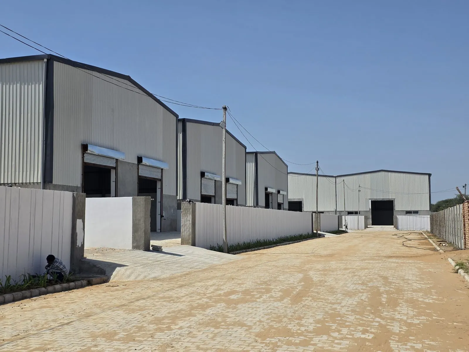 Completed ready-to-move sheds, Bhiwani